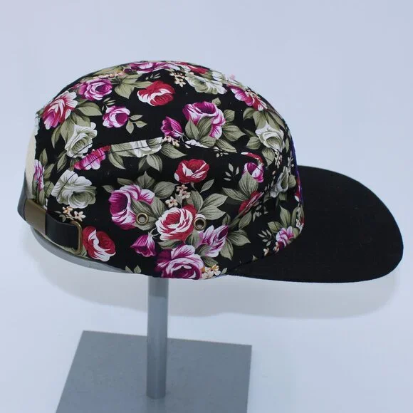 Crown 2 Tone Fashion Floral Baseball Cap - Picture 4 of 7